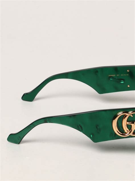 gucci oversized green sunglasses|oversized Gucci sunglasses for men.